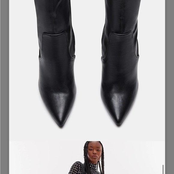 Steve Madden Thigh High Boots - VAVA BLACK PARIS - Picture 8 of 14